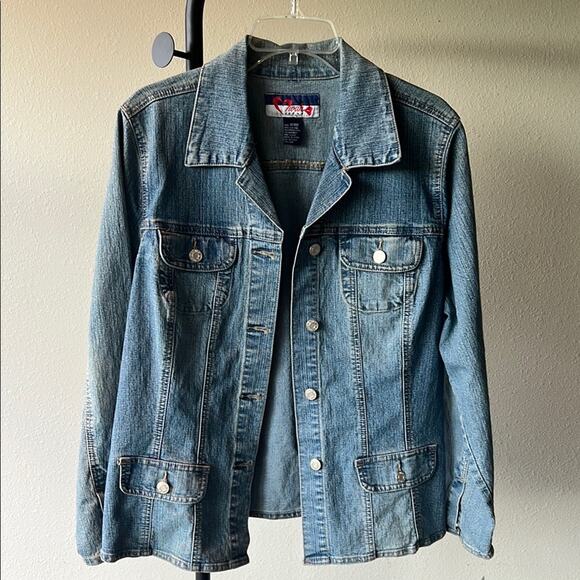 NWT: MWAH Blue Denim Jacket - Picture 1 of 7